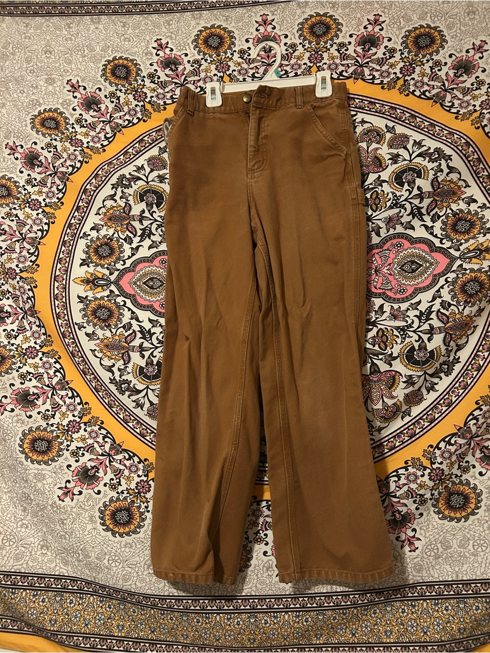 Carhartt brown carpenter pants